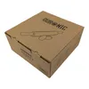 A close-up, slightly angled view of a brown cardboard product box for a kitchen scale. Produktbild-Vorschau