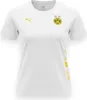 Puma Damen BVB Borussia Dortmund Casuals T-Shirt Weiß Größe Produktbild-Vorschau 3