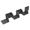 [en.casa] Wandregal Dunkelgrau matt Retro-Design Produktbild-Vorschau 2