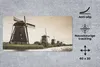 MuchoWow® Mauspad Mousepad Mühle - Brücke - Niederlande Produktbild-Vorschau 2