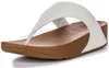 FitFlop Lulu Leather Toepost  Teenslippers - Wit - Maat 37 Produktbild-Vorschau 14