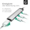 CELLONIC 4-in-1 Multi USB Port Hub - USB C zu HDMI Adapter Produktbild-Vorschau 3