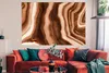 MuchoWow® Poster Achat - Braun - Gold - Geode Stein 180x120 Produktbild-Vorschau 2