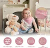 Babybibs - Set van 6 - Bandana-bibs van katoenen mousseline Productafbeelding-voorbeeld 3