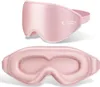 Two views of a pink sleep mask against a white background. Náhľad obrázku produktu