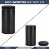 DELUKE® Sensor Mülleimer Küche 60L Schwarz - Automatik Produktbild-Vorschau 4