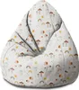 Dreamroots Sitzsack Kinder mit füllung, Bodenkissen Kinder Produktbild-Vorschau 2