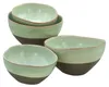 CreaTable, 19669, Basalt  Salbei, Bowl 4-tlg, Steinzeug Produktbild-Vorschau 1