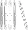 5er-Pack R7S-Halogenlampen,100 W, 220 V; dimmbare Produktbild-Vorschau 1