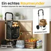 Einkaufstrolley klappbar mit Lufträdern 45 kg – Produktbild-Vorschau 8