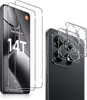 A product shot showing screen protectors and camera lens protectors for a Xiaomi 14T phone. Produktbild-Vorschau
