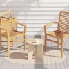 vidaXL Teppich ZIZUR Creme 150 x 80 cm Polipropylen Podgląd zdjęcia produktu 2