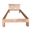 Krok Wood Massivholzbett Julia Wildbuche 100x200 cm, Produktbild-Vorschau 2