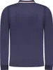 Elegantes Herren Langarm-Poloshirt Blau - Stilvolle Details Produktbild-Vorschau 2