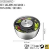Set: Salatschleuder SPEEDWING® + Frischhaltedeckel, 5 L Produktbild-Vorschau 2