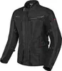 Kurtka motocyklowa Seca Discovery z tkaniny, czarna, Podgląd zdjęcia produktu 1