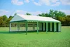 Párty stan 6x8m PVC PREMIUM 500 g/m² - Zeleno-bílá + DÁREK Náhled obrázku produktu 2