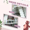 Holzpuppenhaus 3-stöckig mit 13 Möbeln, Spielhaus für Produktbild-Vorschau 7