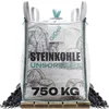Steinkohle 750kg Anthrazitkohle 5-50mm Hoher Heizwert Produktbild-Vorschau 1