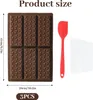 3 Stück Schokoladenform Silikon Tief Set, Dubai Schokolade Produktbild-Vorschau 2