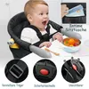 UISEBRT Noir Siège de table Pliable Siège bébé Chaise haute Voir les images du produit 6
