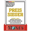 A marketing image with awards and logos. Produktbild-Vorschau