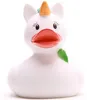 Badeente Einhorn weiss Vinyl 9 cm Produktbild-Vorschau 3
