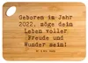 Mr. & Mrs. Panda Frühstücksbrett Spruch 2022 Geburtstag - Produktbild-Vorschau 1