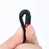 A hand holding a black and red USB-C cable connector against a white background. Produktbild-Vorschau