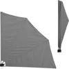 A gray side awning or balcony screen is shown, partially deployed and folded. Produktbild-Vorschau