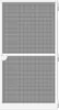 Schellenberg Fliegengitter-Tür 100 x 210 cm, weiss Produktbild-Vorschau 1