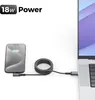 deleyCON 2m USB C Kabel Winkel 90 Grad USB-A auf USB-C Produktbild-Vorschau 5