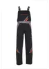 Planam Latzhose Visline, Gr. 66 schwarz/orange/zink Produktbild-Vorschau 6