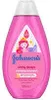 A bottle of Johnson's Shiny Drops Shampoo for children, featuring a princess illustration. Produktbild-Vorschau