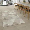 In- & Outdoor Flachgewebe Teppich Geometrisch Muster Rauten Produktbild-Vorschau 2