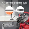 A drain cleaning machine with a focus on its cable features. Podgląd zdjęcia produktu