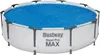 Bestway® PE-Solarabdeckplane Ø 289 cm, blau, rund Produktbild-Vorschau 9