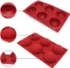 Große Halbkugel-Silikonform mit 6 Mulden, 2 Packungen Produktbild-Vorschau 5