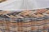 KRINES HOME Rattan Wäschekorb Wäschetruhe Sitz gepolstert Produktbild-Vorschau 6