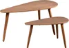 H&S Decoration | Set de deux tables d'appoint - 80 x 40, 60 Voir les images du produit 1