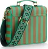 Pip Studio Schultertasche Cross Body Frances Stripe Green Produktbild-Vorschau 7