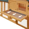 CADOCA® Conigliera,2 piani 204x45x84cm Rampe di corsa Anteprima dell’immagine prodotto 5