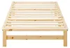 Homestyle4u Holzbett 90x200 mit Lattenrost mit Matratze mit Produktbild-Vorschau 7
