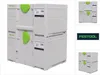 A set of Festool Systainers stacked on top of each other. Podgląd zdjęcia produktu