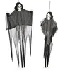 XXL Halloween Deko Skelett Totenkopf Hänger 70 cm Hoch Produktbild-Vorschau 3
