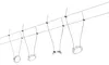 Paulmann Komplett Set Seilsystem Wire Systems Set LED Twist Produktbild-Vorschau 2