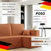 Idohome Ecksofa - Wohnzimmer Sofa mit Schlaffunktion und Produktbild-Vorschau 11