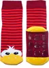 Baby und Kinder ABS Stoppersocken Enten Motiv Rubin Rot Produktbild-Vorschau 1