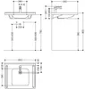 HEWI 950.19.068 90 Produktset WT u. Armatur, Produktbild-Vorschau 2