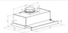 Technical drawing of a range hood with dimensions. Produktbild-Vorschau
